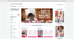 Desktop Screenshot of laredoute-magazines.fr