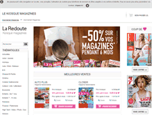 Tablet Screenshot of laredoute-magazines.fr